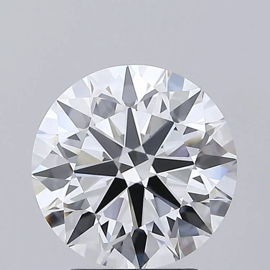 2.51ct Round Lab Grown Diamond (Colour F, Clarity VVS2, Cut ID, IGI Certified)
