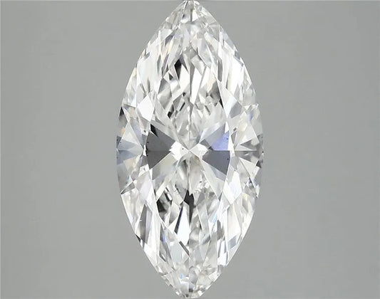2.52ct Marquise Lab Grown Diamond (Colour E, Clarity VS2, IGI Certified)