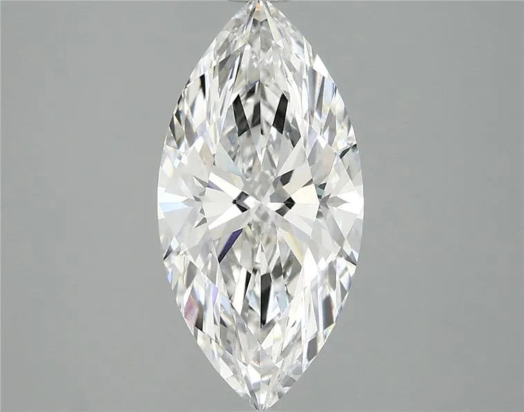2.52ct Marquise Lab Grown Diamond (Colour E, Clarity VVS2, IGI Certified)