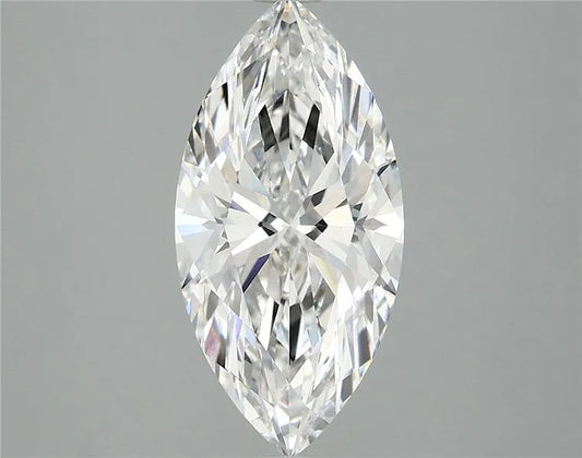2.52ct Marquise Lab Grown Diamond (Colour E, Clarity VVS2, IGI Certified)