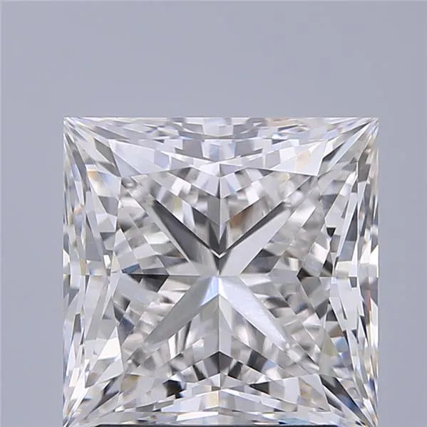 2.57ct Princess Lab Grown Diamond (Colour E, Clarity VVS1, IGI Certified)