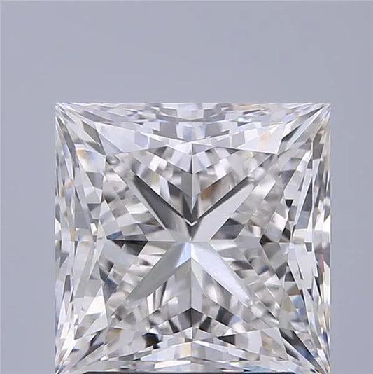 2.57ct Princess Lab Grown Diamond (Colour E, Clarity VVS1, IGI Certified)