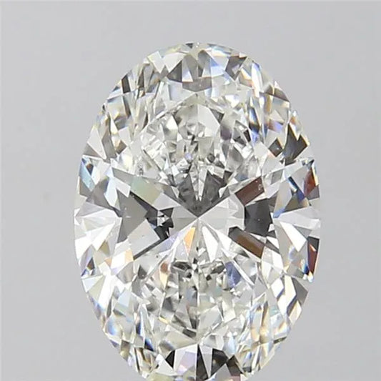 2.58ct Oval Lab Grown Diamond (Colour F, Clarity VS2, IGI Certified)
