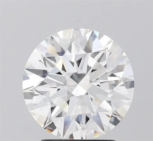 2.60ct Round Lab Grown Diamond (Colour F, Clarity VVS1, Cut ID, IGI Certified)