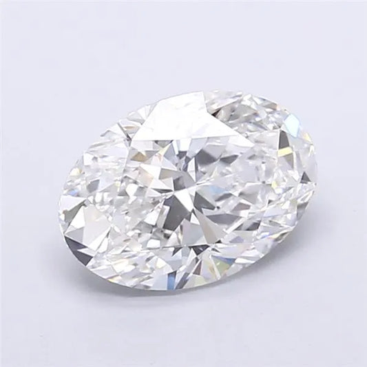 2.70ct Oval Lab Grown Diamond (Colour E, Clarity VVS1, IGI Certified)
