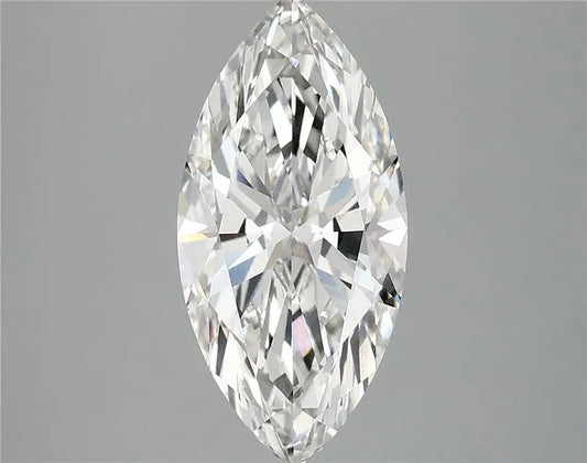 2.82ct Marquise Lab Grown Diamond (Colour G, Clarity VVS2, IGI Certified)