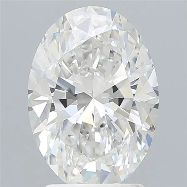2.84ct Oval Lab Grown Diamond (Colour E, Clarity VVS2, IGI Certified)