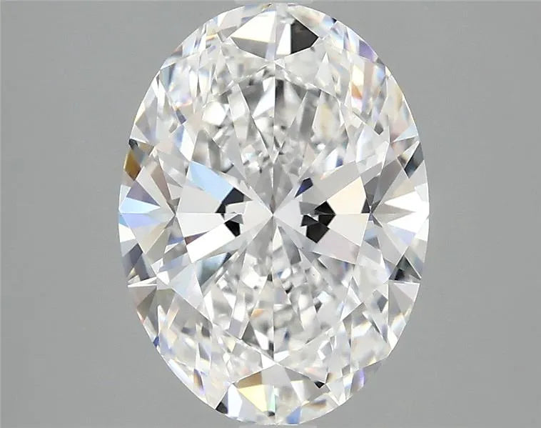 2.87ct Oval Lab Grown Diamond (Colour D, Clarity VVS2, IGI Certified)