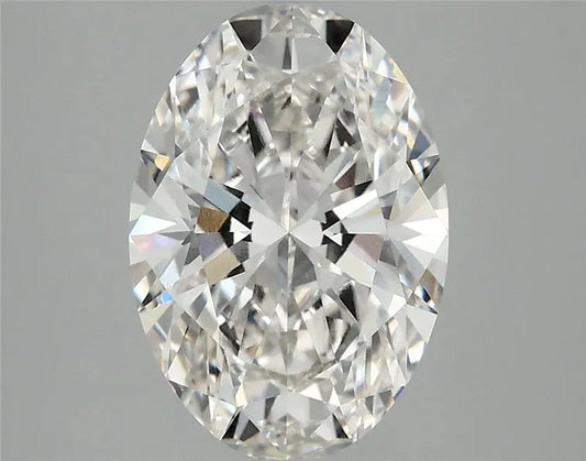 2.90ct Oval Lab Grown Diamond (Colour G, Clarity VVS2, IGI Certified)