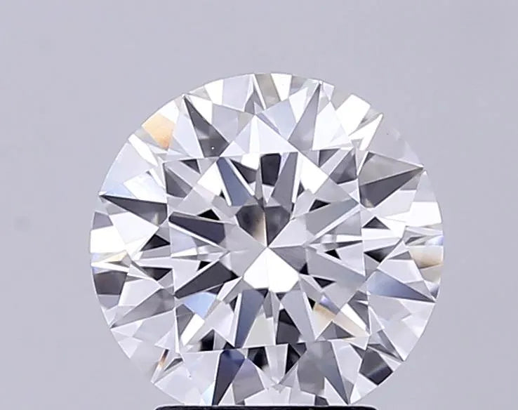 2.95ct Round Lab Grown Diamond (Colour D, Clarity VVS2, Cut ID, IGI Certified)