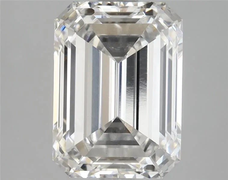 2.96ct Emerald Lab Grown Diamond (Colour F, Clarity VVS2, IGI Certified)