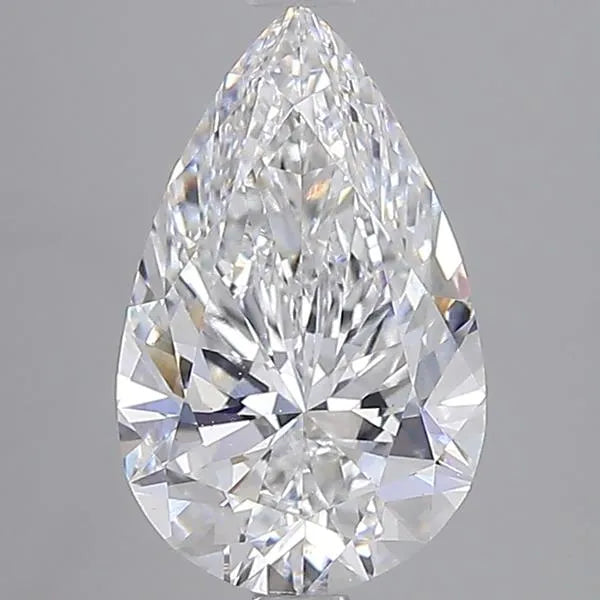 2.96ct Pear Lab Grown Diamond (Colour E, Clarity VS1, IGI Certified)