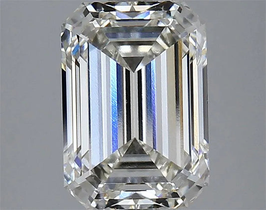 2.97ct Emerald Lab Grown Diamond (Colour H, Clarity VVS2, IGI Certified)