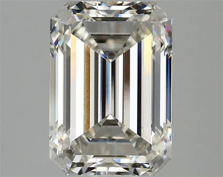 2.98ct Emerald Lab Grown Diamond (Colour H, Clarity VVS2, IGI Certified)