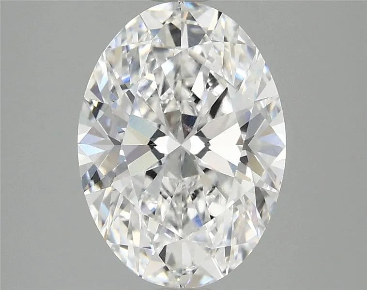 2.98ct Oval Lab Grown Diamond (Colour D, Clarity VVS2, IGI Certified)