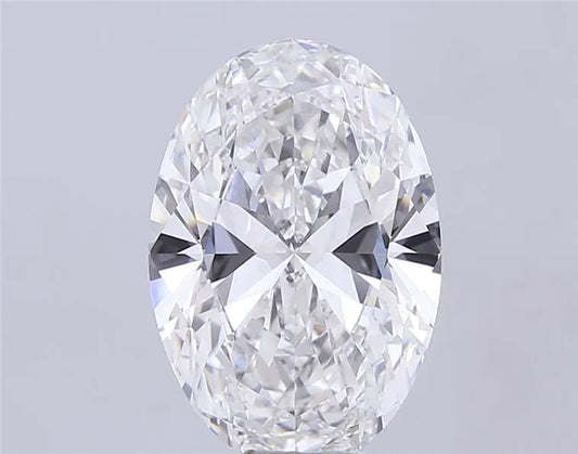 2.99ct Oval Lab Grown Diamond (Colour F, Clarity VVS2, IGI Certified)