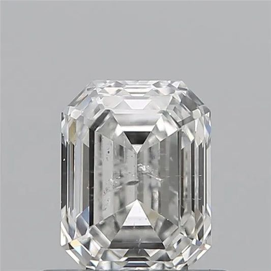 0.71ct Emerald Natural Diamond (Colour G, Clarity SI2, Cut VG, IGI Certified)