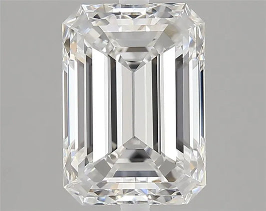 3.00ct Emerald Lab Grown Diamond (Colour E, Clarity IF, IGI Certified)