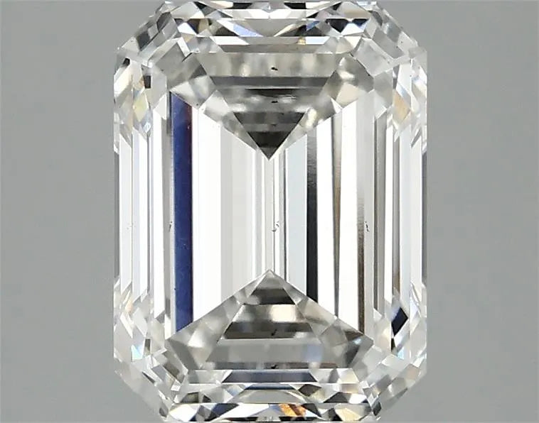 3.00ct Emerald Lab Grown Diamond (Colour F, Clarity SI1, IGI Certified)