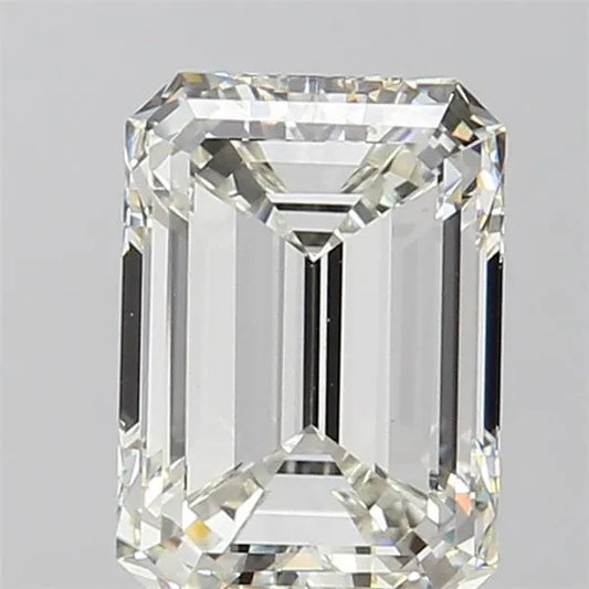 3.00ct Emerald Lab Grown Diamond (Colour H, Clarity VVS2, IGI Certified)