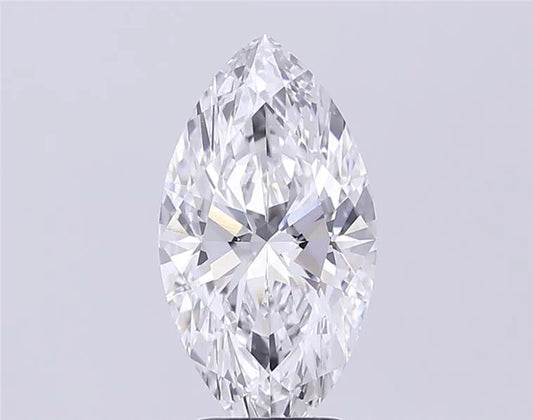 3.00ct Marquise Lab Grown Diamond (Colour D, Clarity VVS1, IGI Certified)
