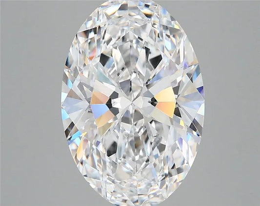 3.00ct Oval Lab Grown Diamond (Colour D, Clarity FL, IGI Certified)
