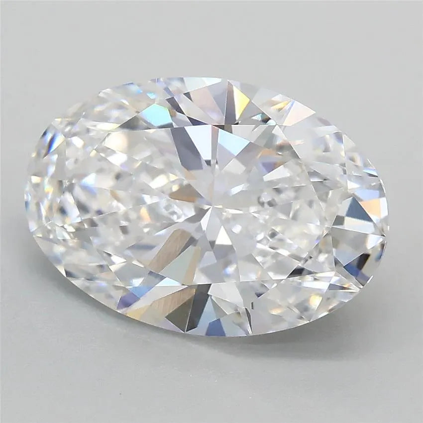 3.00ct Oval Lab Grown Diamond (Colour D, Clarity VVS2, IGI Certified)