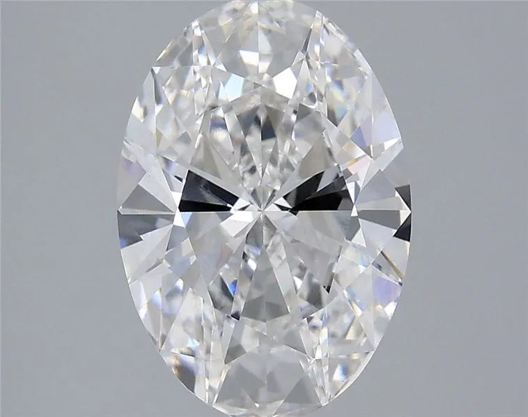 3.00ct Oval Lab Grown Diamond (Colour E, Clarity VVS2, IGI Certified)
