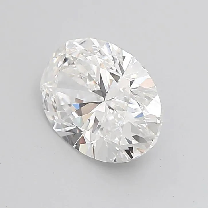 3.00ct Oval Lab Grown Diamond (Colour E, Clarity VVS2, IGI Certified)