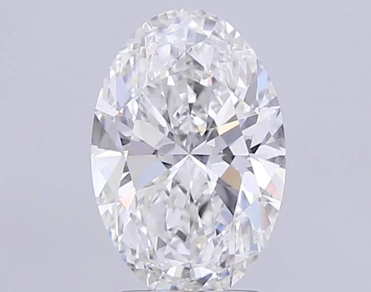 3.00ct Oval Lab Grown Diamond (Colour F, Clarity VVS2, IGI Certified)