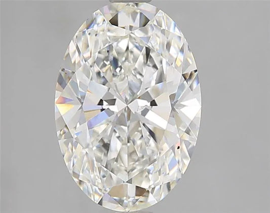 3.00ct Oval Lab Grown Diamond (Colour F, Clarity VVS2, IGI Certified)