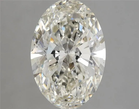 3.00ct Oval Lab Grown Diamond (Colour I, Clarity VS2, IGI Certified)