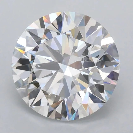 3.00ct Round Lab Grown Diamond (Colour D, Clarity FL, Cut ID, IGI Certified)