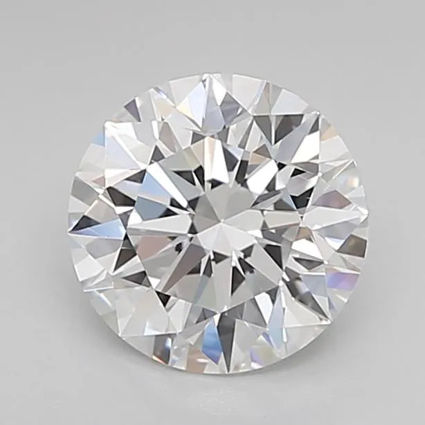 3.00ct Round Lab Grown Diamond (Colour G, Clarity VS2, Cut ID, IGI Certified)