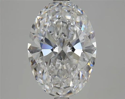 3.01ct Oval Lab Grown Diamond (Colour D, Clarity FL, IGI Certified)