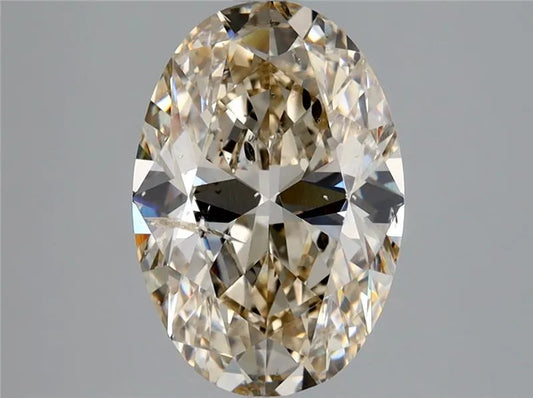 3.01ct Oval Natural Diamond (Colour L, Clarity SI2, Cut VG, IGI Certified)
