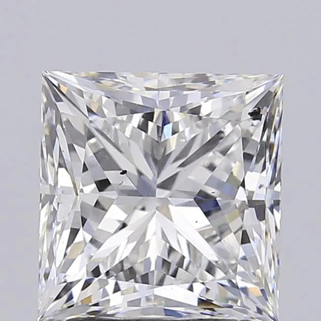 3.01ct Princess Lab Grown Diamond (Colour D, Clarity SI1, IGI Certified)