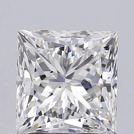 3.01ct Princess Lab Grown Diamond (Colour D, Clarity SI1, IGI Certified)