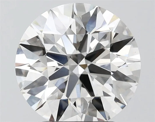 3.01ct Round Lab Grown Diamond (Colour H, Clarity VVS2, Cut ID, IGI Certified)