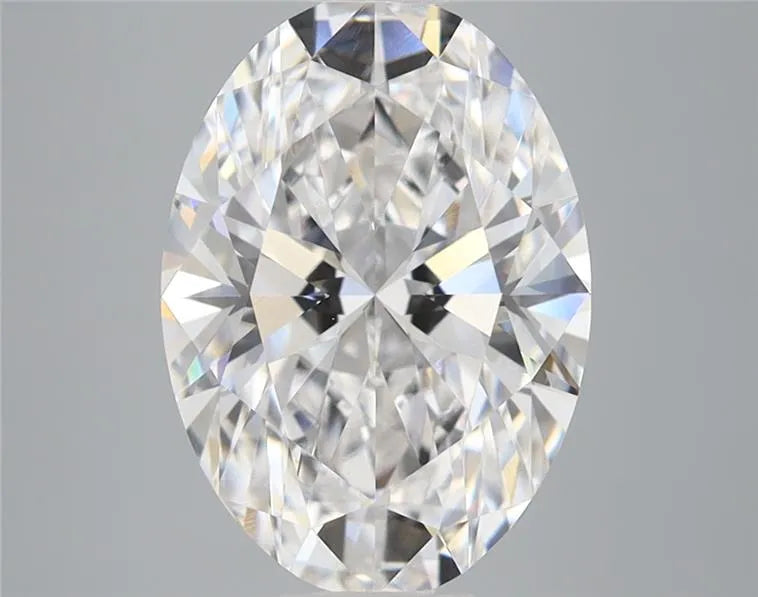 3.04ct Oval Lab Grown Diamond (Colour D, Clarity VVS2, IGI Certified)