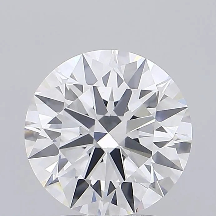 3.07ct Round Lab Grown Diamond (Colour E, Clarity VVS2, Cut ID, IGI Certified)