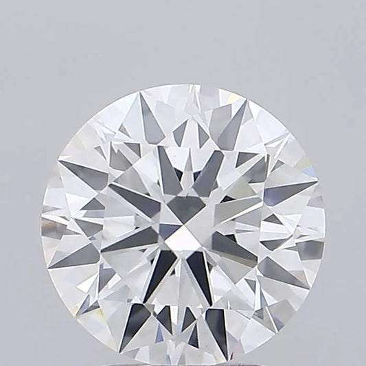 3.07ct Round Lab Grown Diamond (Colour E, Clarity VVS2, Cut ID, IGI Certified)