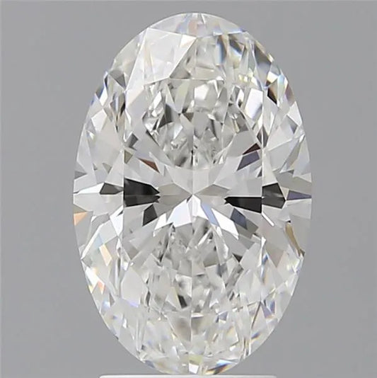 3.09ct Oval Lab Grown Diamond (Colour E, Clarity VVS1, IGI Certified)