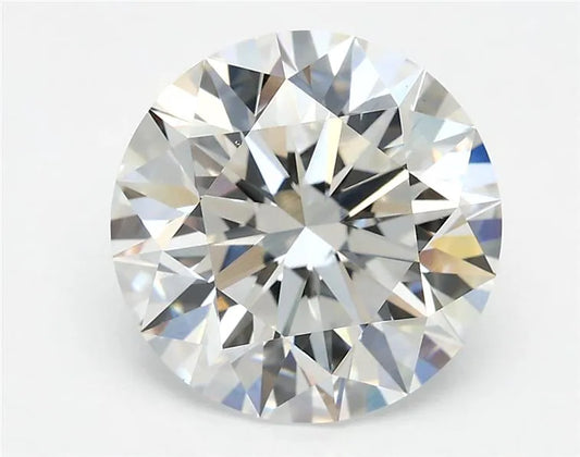 3.12ct Round Lab Grown Diamond (Colour E, Clarity VS1, Cut EX, IGI Certified)