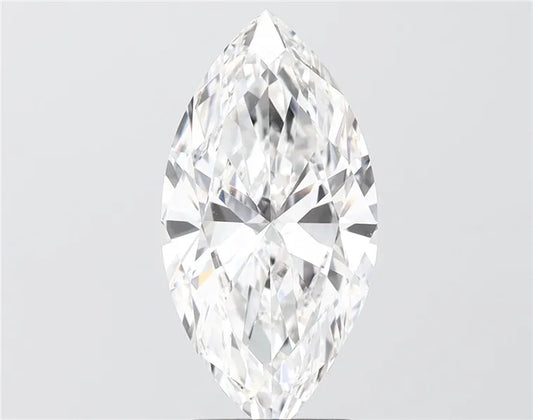 3.16ct Marquise Lab Grown Diamond (Colour E, Clarity VVS2, IGI Certified)