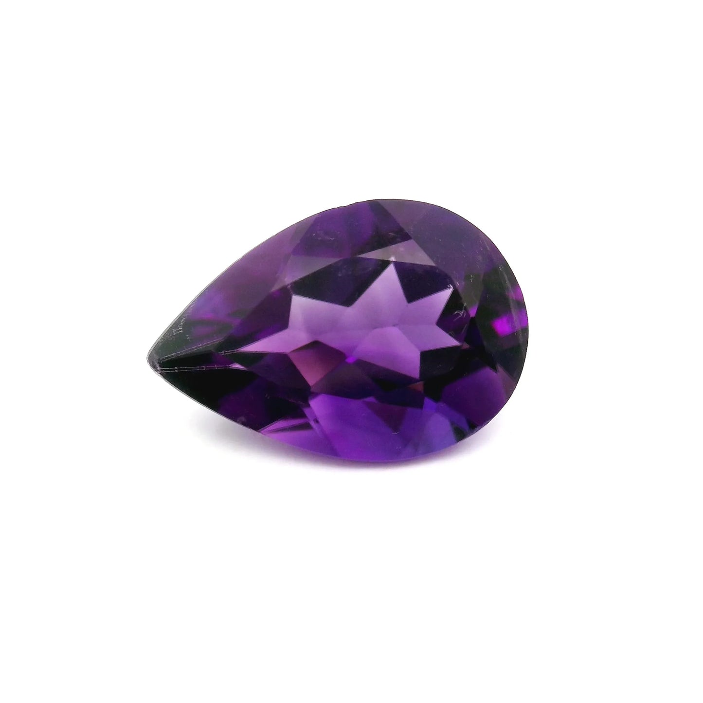 3.31ct Pear Natural Amethyst (Colour Purple, Clarity Eye Clean, Cut Faceted)