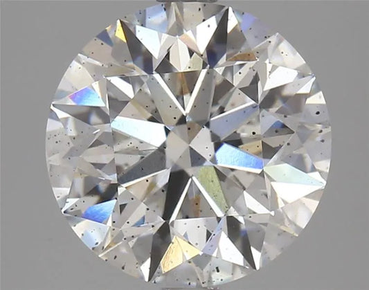 3.66ct Round Lab Grown Diamond (Colour F, Clarity SI2, Cut EX, IGI Certified)
