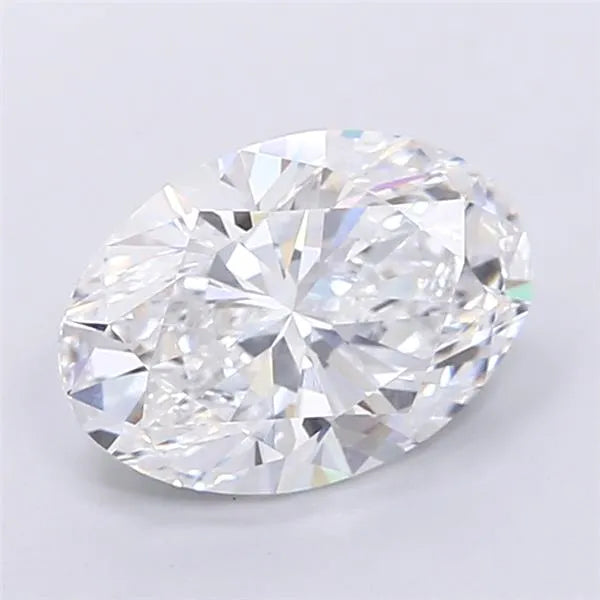 3.91ct Oval Lab Grown Diamond (Colour D, Clarity VVS2, IGI Certified)
