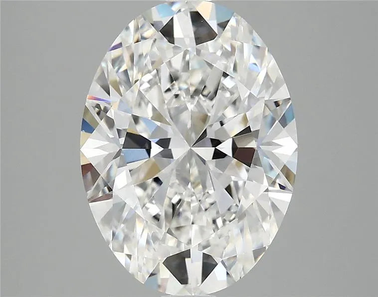 4.00ct Oval Lab Grown Diamond (Colour E, Clarity VVS2, IGI Certified)