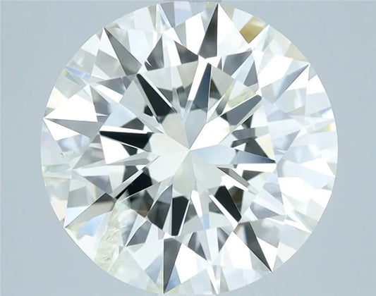 4.00ct Round Natural Diamond (Colour I, Clarity SI2, Cut EX, IGI Certified)